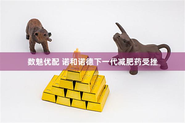 数魅优配 诺和诺德下一代减肥药受挫