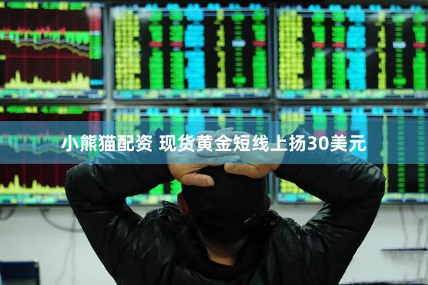 小熊猫配资 现货黄金短线上扬30美元