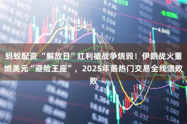 蚂蚁配资 “解放日”红利被战争烧毁！伊朗战火重燃美元“避险王座”，2025年最热门交易全线溃败